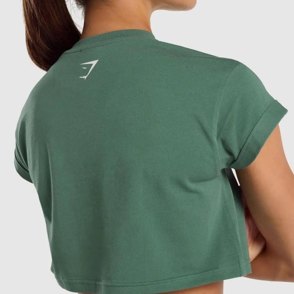 Gymshark Fraction Crop Top in size Small - Picture 2 of 2